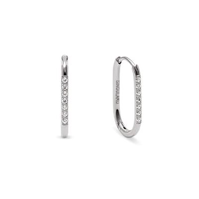 SINGULARU Bibi Creolen. Edelstahl und Zirkonia. Schmuck für Damen. SINGULARU Bibi Creolen. Edelstahl und Zirkonia. Schmuck für Damen.