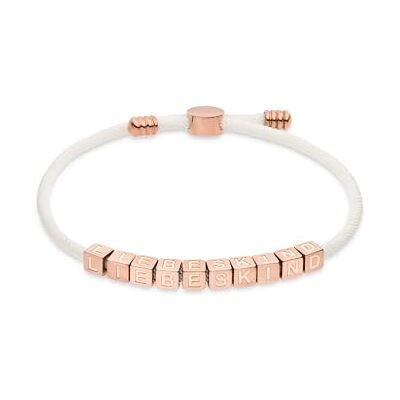 LIEBESKIND BERLIN Bracelet Elegantes Armband aus poliertem Edelstahl IP Roségold Verstellbar bis 21 cm wasserfest & hautfreundlich LIEBESKIND BERLIN Bracelet Elegantes Armband aus poliertem Edelstahl IP Roségold Verstellbar bis 21 cm wasserfest & hautfreundlich