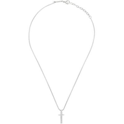 Breil Juwel Sammlung LIGHT ROW, HALSKETTEN aus HERREN in STAHL Farbe SILVER messen EINZIGARTIG mit ZIRKONIA TJ3360 Breil Juwel Sammlung LIGHT ROW, HALSKETTEN aus HERREN in STAHL Farbe SILVER messen EINZIGARTIG mit ZIRKONIA TJ3360