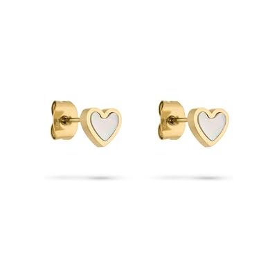 S. Oliver Ohrring Elegante Ohrstecker aus poliertem Edelstahl gold wasserfest & hautfreundlich S. Oliver Ohrring Elegante Ohrstecker aus poliertem Edelstahl gold wasserfest & hautfreundlich