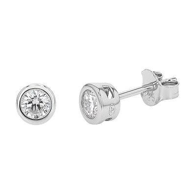 TOM TAILOR Ohrstecker für Damen, Sterling Silber 925, mit Zirkonia, 6 mm, silber, Geschenkidee, Ohrschmuck, Damenschmuck, 2100571 TOM TAILOR Ohrstecker für Damen, Sterling Silber 925, mit Zirkonia, 6 mm, silber, Geschenkidee, Ohrschmuck, Damenschmuck, 2100571