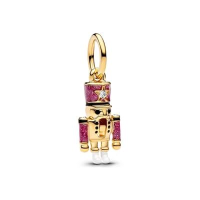 PANDORA Beweglicher Nussknacker Charm-Anhänger 763583C01 Charm Anhänger PANDORA Beweglicher Nussknacker Charm-Anhänger 763583C01 Charm Anhänger