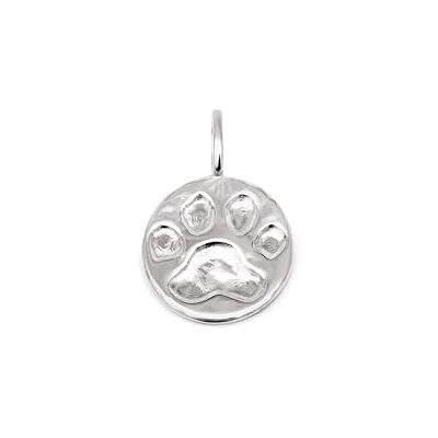 SINGULARU Pfoten Charm. Messing mit Rhodium-Beschichtung. Schmuck für Damen. SINGULARU Pfoten Charm. Messing mit Rhodium-Beschichtung. Schmuck für Damen.
