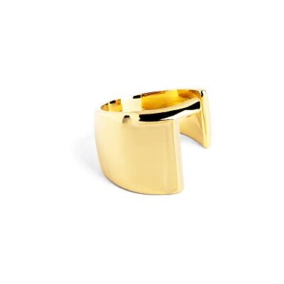 SINGULARU Personalisierter Signet Letter Ring. Messing mit 18 Kt Vergoldeter Beschichtung. Schmuck für Damen. Buchstabe T. SINGULARU Personalisierter Signet Letter Ring. Messing mit 18 Kt Vergoldeter Beschichtung. Schmuck für Damen. Buchstabe T.