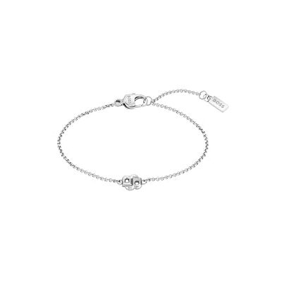 Boss Jewelry Armband für Damen Kollektion DOUBLE B PETIT aus Edelstahl mit einem Doppel-B Charm 1580748 Boss Jewelry Armband für Damen Kollektion DOUBLE B PETIT aus Edelstahl mit einem Doppel-B Charm 1580748