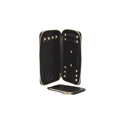 Purelei Schmuck-Reiseetui inkl. kleiner Tasche – Schmucktasche für unterwegs – Ketten, Ringe, Ohrringe & Armbänder sicher verstauen – PU Eco Leder – 12 x 21 cm (Schwarz) Purelei Schmuck-Reiseetui inkl. kleiner Tasche – Schmucktasche für unterwegs – Ketten, Ringe, Ohrringe & Armbänder sicher verstauen – PU Eco Leder – 12 x 21 cm (Schwarz)
