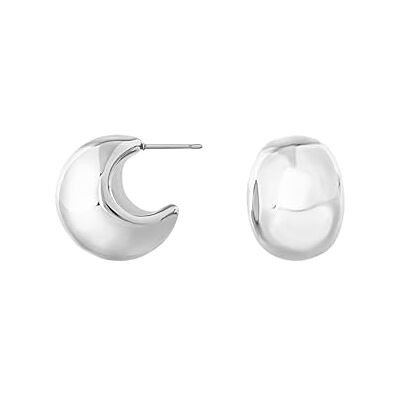 Breil Juwel Sammlung HOOP, OHRRINGE aus DAMEN in SILBER UND EDELSTAHL Farbe SILBER messen EINZIGARTIG TJ3528 Breil Juwel Sammlung HOOP, OHRRINGE aus DAMEN in SILBER UND EDELSTAHL Farbe SILBER messen EINZIGARTIG TJ3528