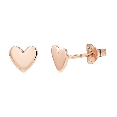 TOM TAILOR Ohrstecker für Damen, Sterling Silber 925, 6 mm, rosefarben, Herz, Geschenkidee, Ohrschmuck, Damenschmuck, 2100581 TOM TAILOR Ohrstecker für Damen, Sterling Silber 925, 6 mm, rosefarben, Herz, Geschenkidee, Ohrschmuck, Damenschmuck, 2100581