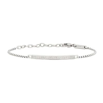 Breil Juwel Sammlung LIGHT ROW, ARMBÄNDER aus HERREN in STAHL Farbe SILVER messen EINZIGARTIG mit ZIRKONIA TJ3361 Breil Juwel Sammlung LIGHT ROW, ARMBÄNDER aus HERREN in STAHL Farbe SILVER messen EINZIGARTIG mit ZIRKONIA TJ3361