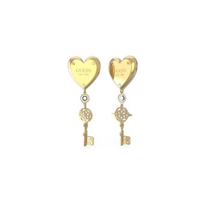 Guess Damen-Ohrringe JUBE04217JWYGT-U Edelstahl, Edelstahl Guess Damen-Ohrringe JUBE04217JWYGT-U Edelstahl, Edelstahl