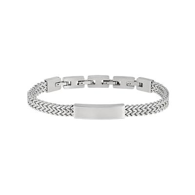 Breil Juwel Sammlung EDIT OUT, ARMBÄNDER aus HERREN in STAHL Farbe SILVER messen 22 TJ3432 Breil Juwel Sammlung EDIT OUT, ARMBÄNDER aus HERREN in STAHL Farbe SILVER messen 22 TJ3432