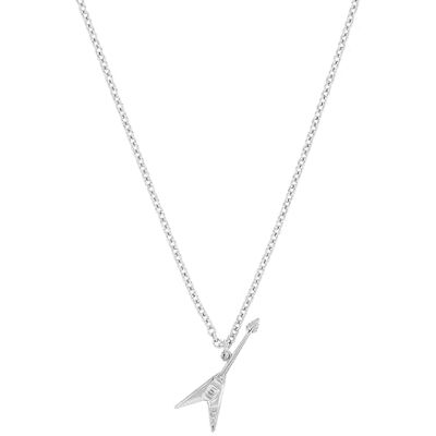 Amor Scorpions by Kette mit Anhänger 925 Sterling Silber Unisex Damen Herren Halsschmuck, 45+5 cm, Silber, Gitarre, Kommt in Schmuck Geschenk Box, 2040528 Amor Scorpions by Kette mit Anhänger 925 Sterling Silber Unisex Damen Herren Halsschmuck, 45+5 cm, Silber, Gitarre, Kommt in Schmuck Geschenk Box, 2040528