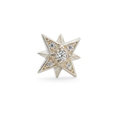 THOMAS SABO Einzel Ohrstecker Stern silber 925 Sterling Silber H2144-051-14 THOMAS SABO Einzel Ohrstecker Stern silber 925 Sterling Silber H2144-051-14
