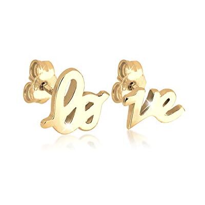 Elli Ohrringe Damen Love Statement Filigran 925 Sterling Silber Elli Ohrringe Damen Love Statement Filigran 925 Sterling Silber