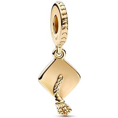 PANDORA Schulabschluss-Mütze Charm-Anhänger 761892C00 Anhänger PANDORA Schulabschluss-Mütze Charm-Anhänger 761892C00 Anhänger