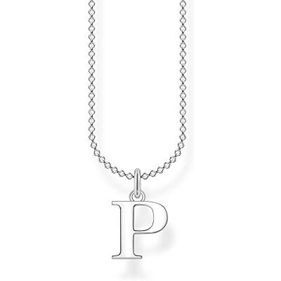 THOMAS SABO Kette Buchstabe P 925 Sterlingsilber THOMAS SABO Kette Buchstabe P 925 Sterlingsilber