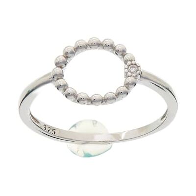 Brilio Silver Moderner Damenring mit klarem Zirkon RI009W – Circuit: 50 mm sBS1212-50, Estándar, Nicht-Edelmetall, Kein Edelstein Brilio Silver Moderner Damenring mit klarem Zirkon RI009W – Circuit: 50 mm sBS1212-50, Estándar, Nicht-Edelmetall, Kein Edelstein