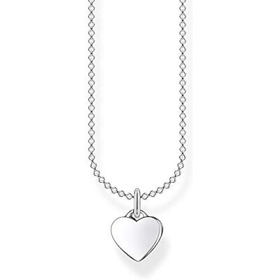 THOMAS SABO Kette Herz silber 925 Sterling Silber KE2049-001-21-L38V THOMAS SABO Kette Herz silber 925 Sterling Silber KE2049-001-21-L38V