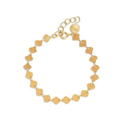 SINGULARU Armband Shells. Edelstahl mit 18 Kt Gold-Beschichtung. Schmuck für Damen SINGULARU Armband Shells. Edelstahl mit 18 Kt Gold-Beschichtung. Schmuck für Damen