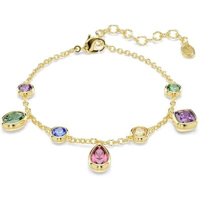 Swarovski Imber Armband, Mischschliff, Mehrfarbig, 18 Karat Vergoldet Swarovski Imber Armband, Mischschliff, Mehrfarbig, 18 Karat Vergoldet