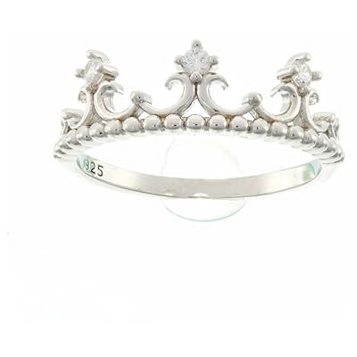 Brilio Silver Ring Original Silver Ring Crown RI115W Circuit: 56 mm sBS3864-56 Marke, Estándar, Nicht-Edelmetall, Kein Edelstein Brilio Silver Ring Original Silver Ring Crown RI115W Circuit: 56 mm sBS3864-56 Marke, Estándar, Nicht-Edelmetall, Kein Edelstein