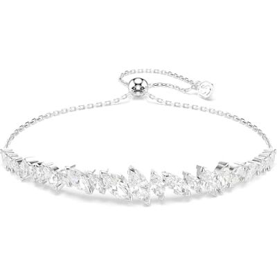 Swarovski Mesmera Armband, Marquise-Schliff, Weiß, Rhodiniert Swarovski Mesmera Armband, Marquise-Schliff, Weiß, Rhodiniert