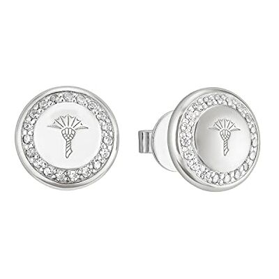 JOOP! Ohrstecker 925 Sterling Silber Damen Ohrschmuck, mit Zirkonia synth., 1 cm, Kommt in Schmuck Geschenk Box JOOP! Ohrstecker 925 Sterling Silber Damen Ohrschmuck, mit Zirkonia synth., 1 cm, Kommt in Schmuck Geschenk Box