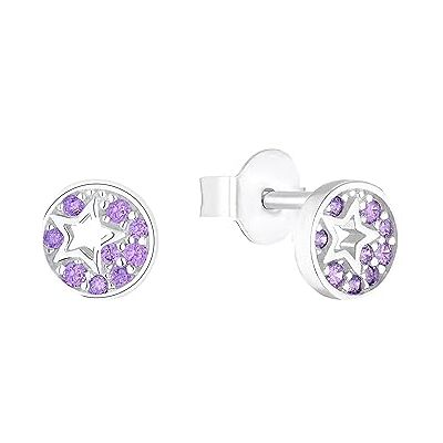 S. Oliver Ohrstecker 925 Sterling Silber Mädchen Kinder Ohrschmuck, mit Zirkonia synth., 0,6 cm, Silber, Stern, Kommt in Schmuck Geschenk Box, 2036820 S. Oliver Ohrstecker 925 Sterling Silber Mädchen Kinder Ohrschmuck, mit Zirkonia synth., 0,6 cm, Silber, Stern, Kommt in Schmuck Geschenk Box, 2036820