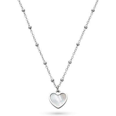 S. Oliver Damen Schmuck – Halsketten, Armbänder & Ohrstecker mit Perlmutt-Herz Anhänger in verschiedenen Farben – zeitlos, modern und alltagstauglich Geschenkidee S. Oliver Damen Schmuck – Halsketten, Armbänder & Ohrstecker mit Perlmutt-Herz Anhänger in verschiedenen Farben – zeitlos, modern und alltagstauglich Geschenkidee