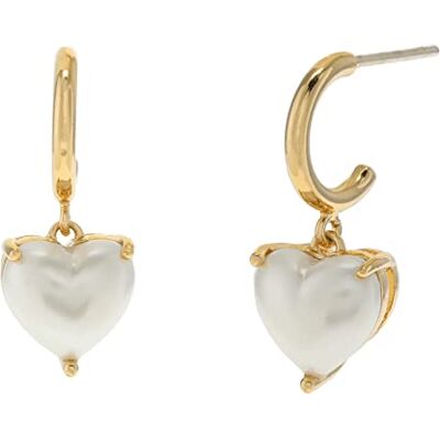 kate spade new york My Love Herz-Ohrstecker, Perle kate spade new york My Love Herz-Ohrstecker, Perle
