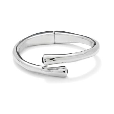 Uno de 50 Genagelter kreisförmiger Piercing-Ohrring aus 18 Karat vergoldeter Metalllegierung mit Perle Uno de 50 Genagelter kreisförmiger Piercing-Ohrring aus 18 Karat vergoldeter Metalllegierung mit Perle