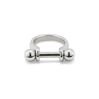 Uno de 50 Ring aus Messing, mit Sterlingsilber überzogen. Uno de 50 Ring aus Messing, mit Sterlingsilber überzogen.