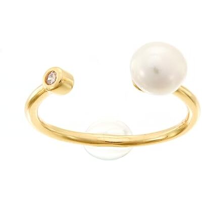 Brilio Silver Ring Delicate vergoldet mit echter Perle RI103Y Schaltkreis: 55 mm sBS3798-5357 Marke: Brilio Silver Ring Delicate vergoldet mit echter Perle RI103Y Schaltkreis: 55 mm sBS3798-5357 Marke: