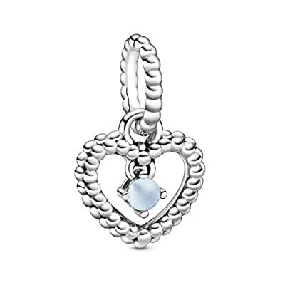 PANDORA -Bead Charms 925_Sterling_Silber 798854C07, One Size PANDORA -Bead Charms 925_Sterling_Silber 798854C07, One Size