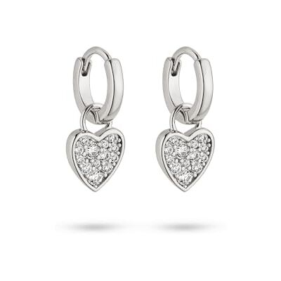 S. Oliver Ohrring Elegante Creolen aus poliertem 925er Sterlingsilber silber wasserfest & hautfreundlich S. Oliver Ohrring Elegante Creolen aus poliertem 925er Sterlingsilber silber wasserfest & hautfreundlich