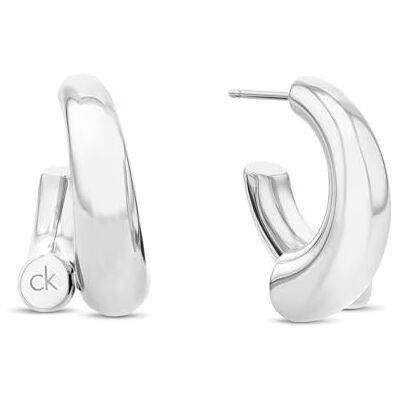 Calvin Ohrringe für Damen Kollektion CK SPIRAL aus Edelstahl 35000764 Calvin Ohrringe für Damen Kollektion CK SPIRAL aus Edelstahl 35000764