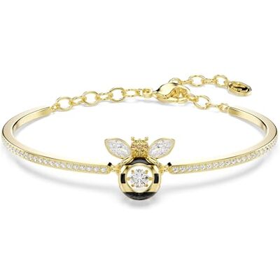 Swarovski Idyllia Armband, Verschiedene Schliffe, Biene, Mehrfarbig, Goldlegierungsschicht Swarovski Idyllia Armband, Verschiedene Schliffe, Biene, Mehrfarbig, Goldlegierungsschicht