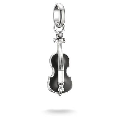THOMAS SABO Connect Charm-Anhänger Wednesday Chello 925 Sterling Silber CC1312-691-11 THOMAS SABO Connect Charm-Anhänger Wednesday Chello 925 Sterling Silber CC1312-691-11