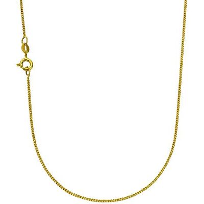 Zeeme Basic Damen Halskette 925/- Sterling Silber 45cm vergoldet gelb 025250017-45-V1 Zeeme Basic Damen Halskette 925/- Sterling Silber 45cm vergoldet gelb 025250017-45-V1