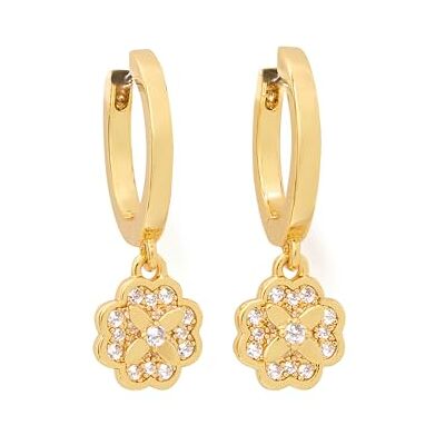kate spade new york Creolen mit Anhänger Heritage Bloom kate spade new york Creolen mit Anhänger Heritage Bloom