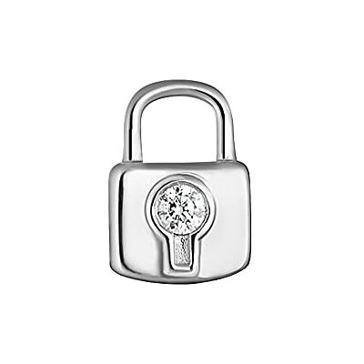 THOMAS SABO Einzel Ohrstecker Schloss silber 925 Sterlingsilber THOMAS SABO Einzel Ohrstecker Schloss silber 925 Sterlingsilber