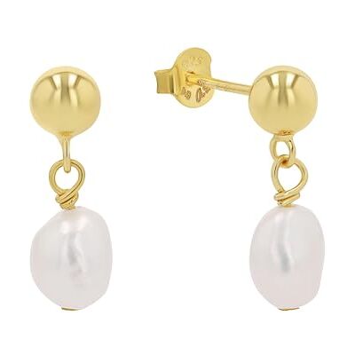 S. Oliver Ohrringe 925 Sterling Silber/Edelstahl Damen, Ohrschmuck, Kommt in Schmuck Geschenk Box S. Oliver Ohrringe 925 Sterling Silber/Edelstahl Damen, Ohrschmuck, Kommt in Schmuck Geschenk Box