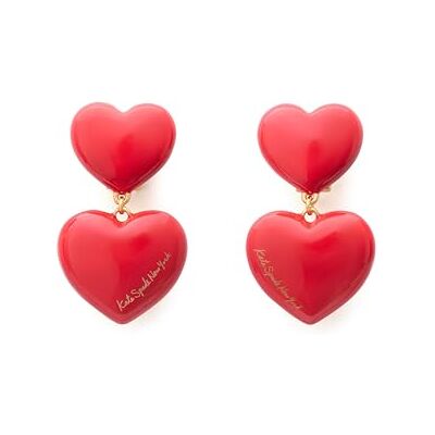 kate spade new york HEART YOU Doppeltropf Ohrringe kate spade new york HEART YOU Doppeltropf Ohrringe