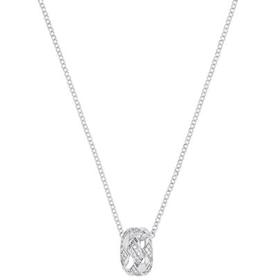 JOOP! Kette mit Anhänger für Damen, Silber 925, mit Zirkonia, 42+3 cm, silber, Geschenkidee, kommt in Schmuck Geschenk Box, 2040549 JOOP! Kette mit Anhänger für Damen, Silber 925, mit Zirkonia, 42+3 cm, silber, Geschenkidee, kommt in Schmuck Geschenk Box, 2040549