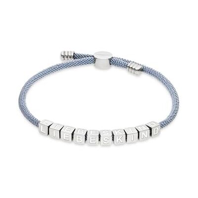 LIEBESKIND BERLIN Bracelet Elegantes Armband aus poliertem Edelstahl Silber Verstellbar bis 21 cm wasserfest & hautfreundlich LIEBESKIND BERLIN Bracelet Elegantes Armband aus poliertem Edelstahl Silber Verstellbar bis 21 cm wasserfest & hautfreundlich