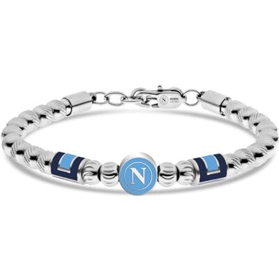LOWELL Armband Logo Laser und Emaille Napoli aus Stahl LOWELL Armband Logo Laser und Emaille Napoli aus Stahl