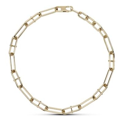 Fossil Halskette Für Frauen Heritage, Länge: 23mm, Breite: 1.7mm, Höhe: 23mm Gold-Edelstahl Halskette, JF04102710 Fossil Halskette Für Frauen Heritage, Länge: 23mm, Breite: 1.7mm, Höhe: 23mm Gold-Edelstahl Halskette, JF04102710