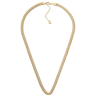 Skagen Moderne Stak Women's Stainless Steel with lobster clasp closure necklace Blasses Gold,51Lx0.5Wxcm Skagen Moderne Stak Women's Stainless Steel with lobster clasp closure necklace Blasses Gold,51Lx0.5Wxcm