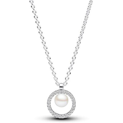 PANDORA Timeless Halskette 393165C01-45 Frauen Perlen PANDORA Timeless Halskette 393165C01-45 Frauen Perlen