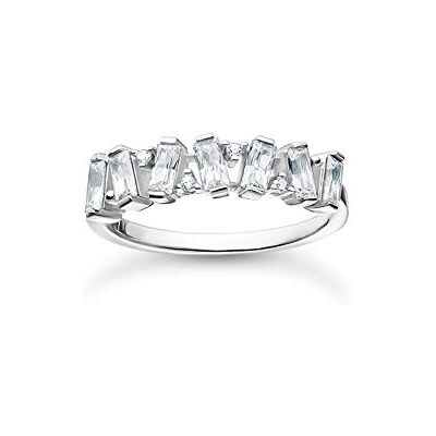 THOMAS SABO Ring bunte Steine gold 925 Sterlingsilber, 750 Gelbgold Vergoldung THOMAS SABO Ring bunte Steine gold 925 Sterlingsilber, 750 Gelbgold Vergoldung